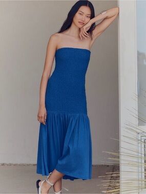 mare mare long-sleeve slim sweater maxi dress Mare Mare Long-Sleeve Sweater Dress